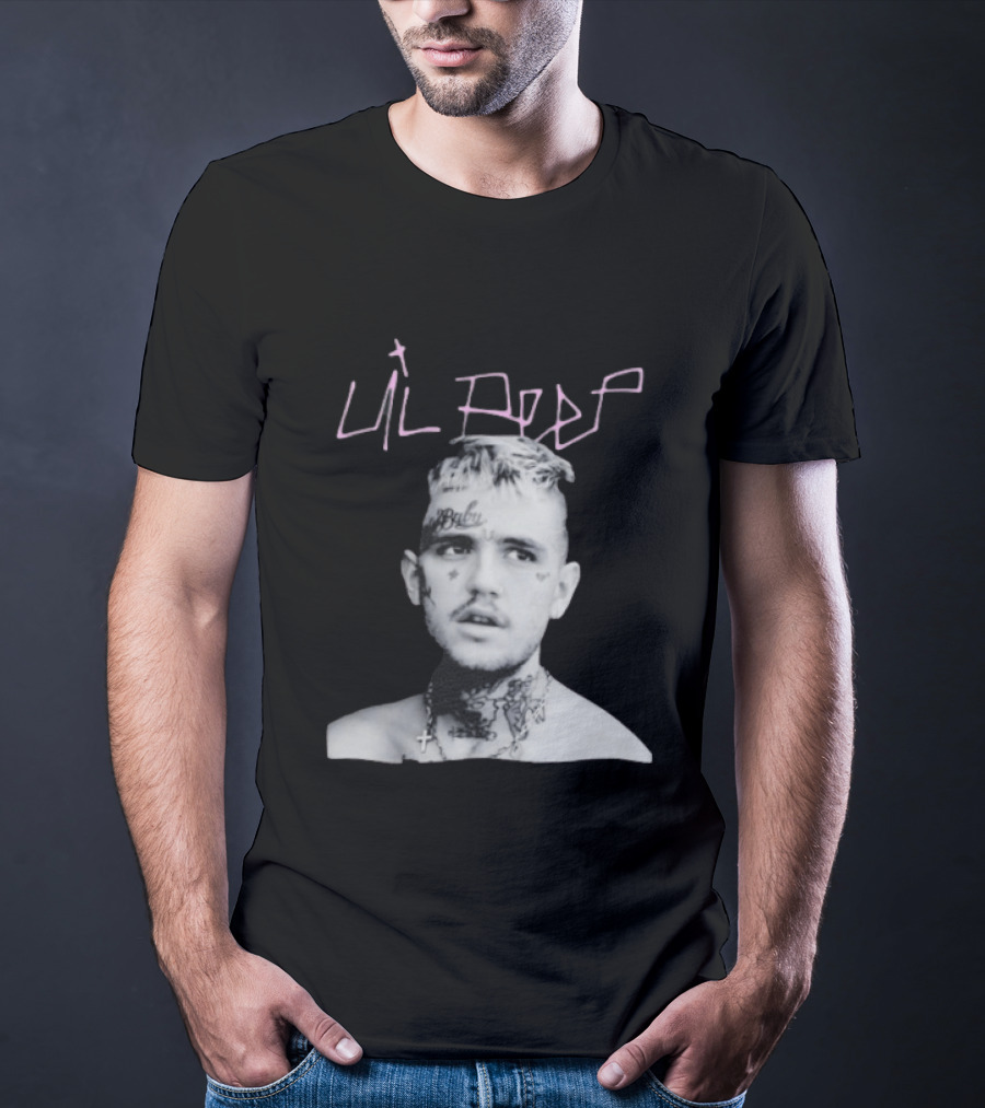 Lil Peep Gustav Elijah Åhr Emo Rap Tattoo T-Shirt