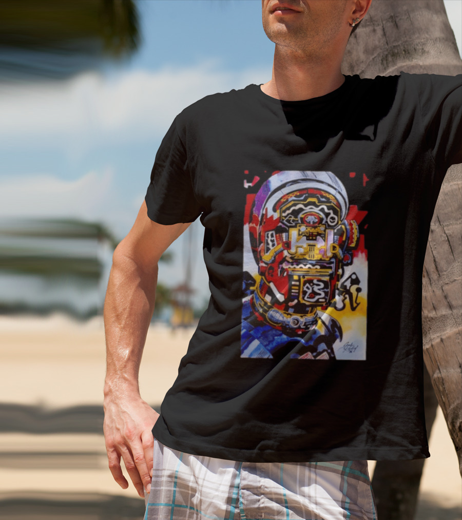 Jack Kirby Galactic Sci Fi Robot T-Shirt