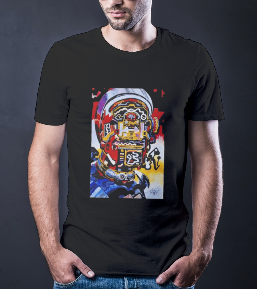 Jack Kirby Galactic Sci Fi Robot T-Shirt