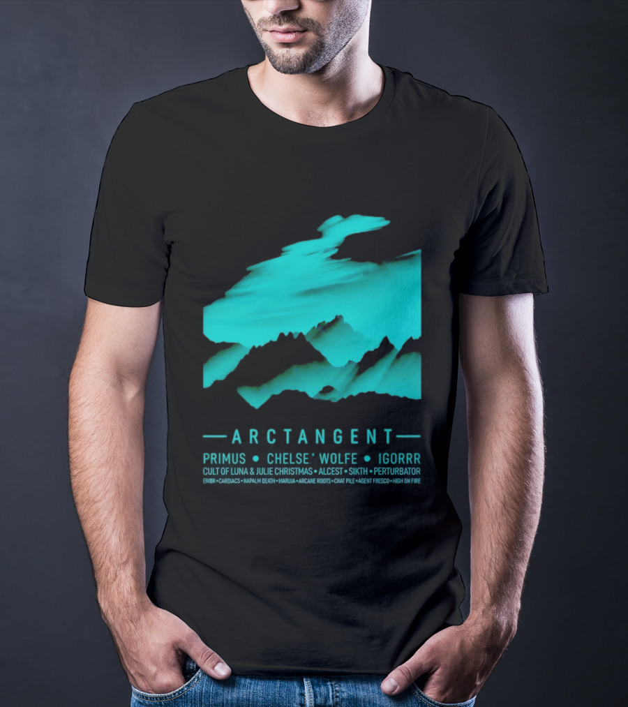 Arctangent Festival Mountains Lineup Primus Chelsea Wolfe Igorr Cult Of Luna Alcest Sikth T-Shirt