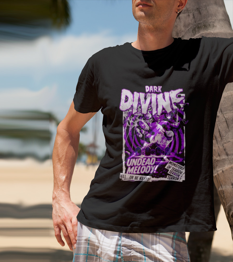Dark Divine Undead Melody Monsters Of Terror Horror T-Shirt