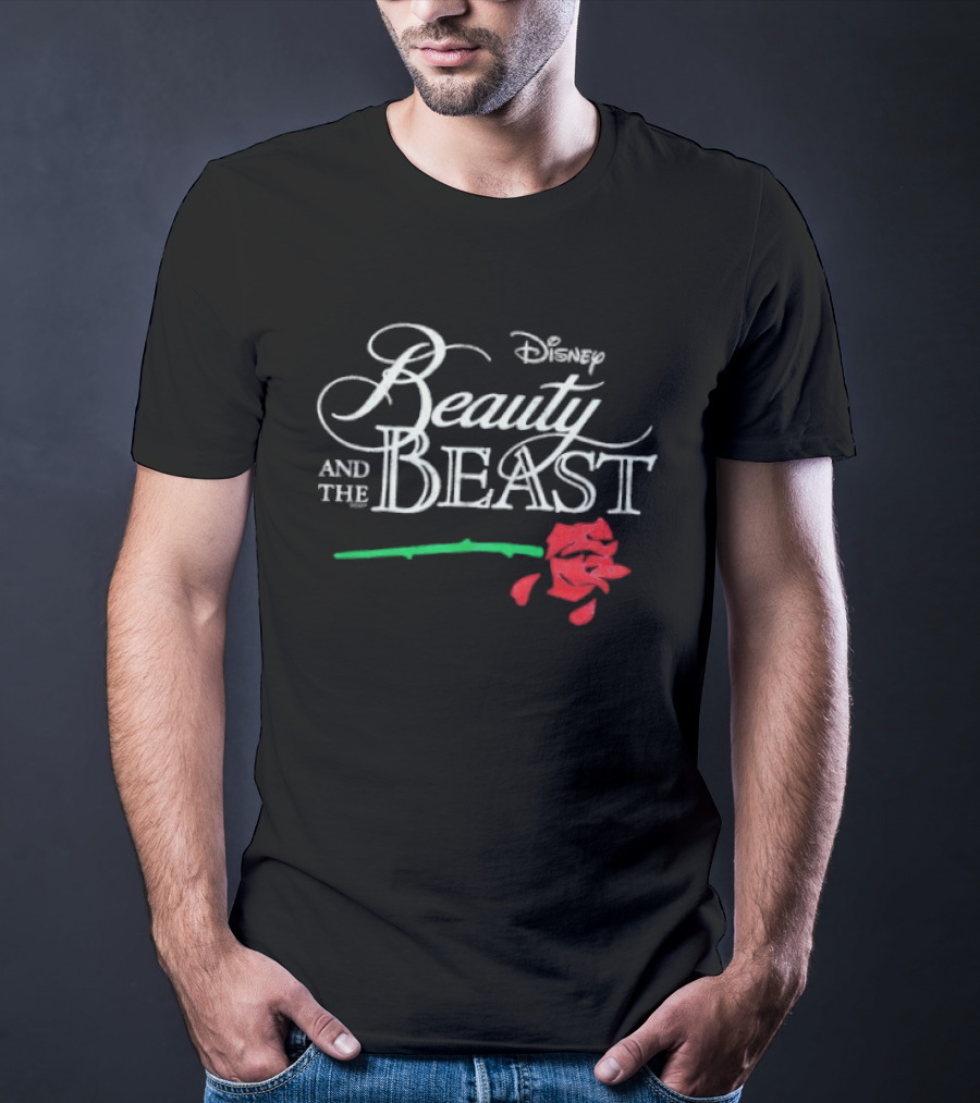 Disney Beauty And The Beast Rose T-Shirt