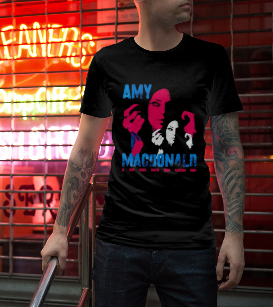 Amy Macdonald Is This What You've Been Waiting For Face T-Shirt