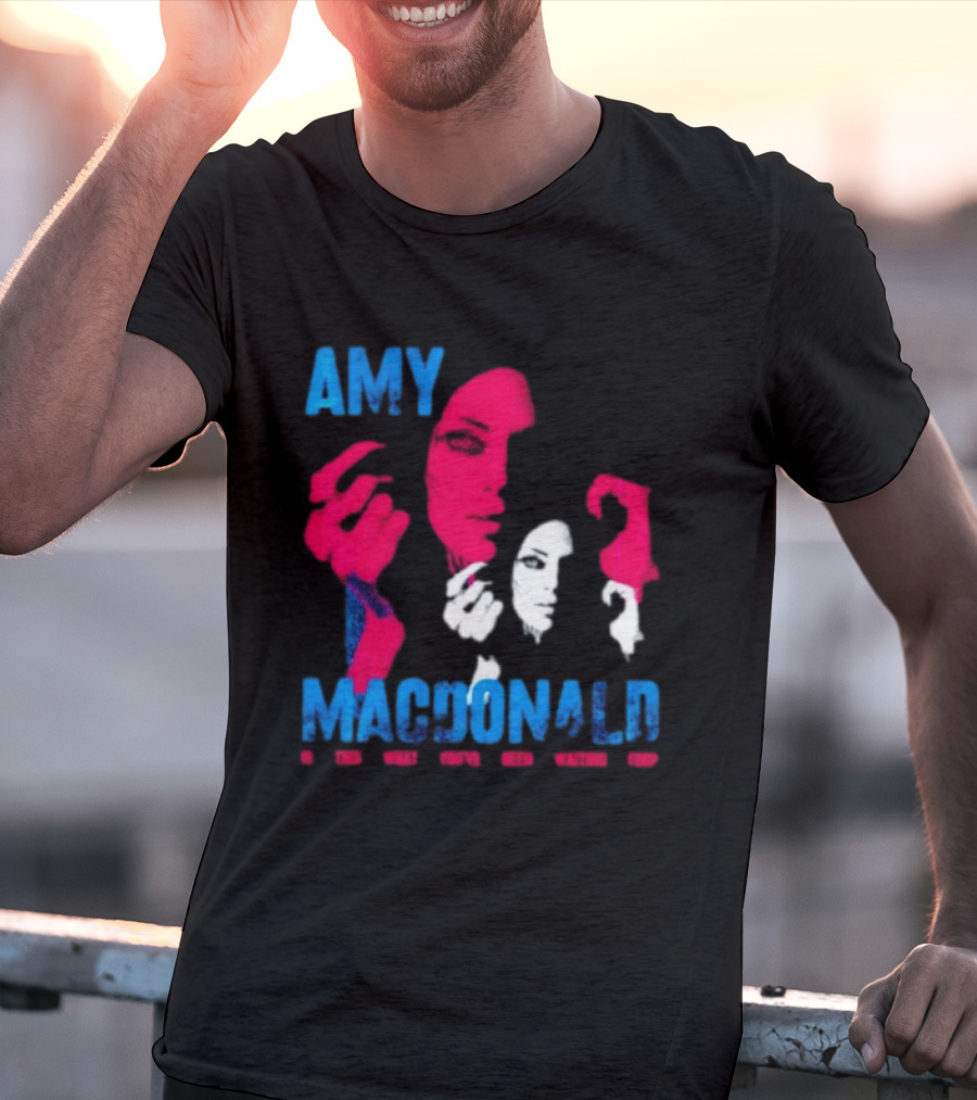 Amy Macdonald Is This What You've Been Waiting For Face T-Shirt
