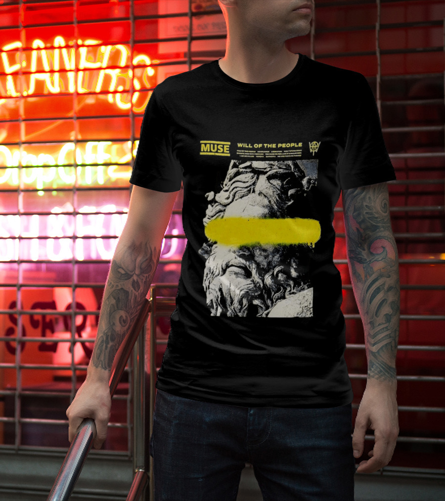 Muse Will Of The People Compliance Obedience Submission Defiance . T-Shirt