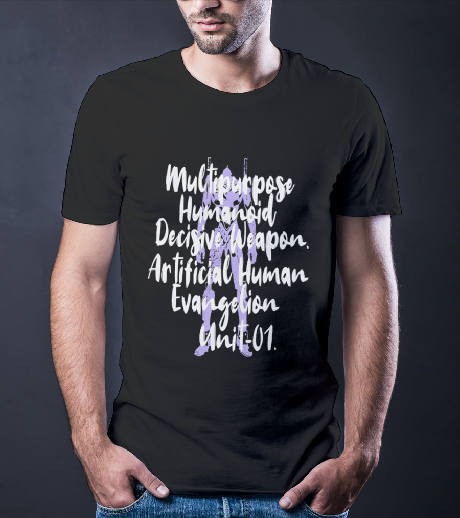 Evangelion Unit 01 Multipurpose Humanoid Decisive Weapon Artificial Human T-Shirt