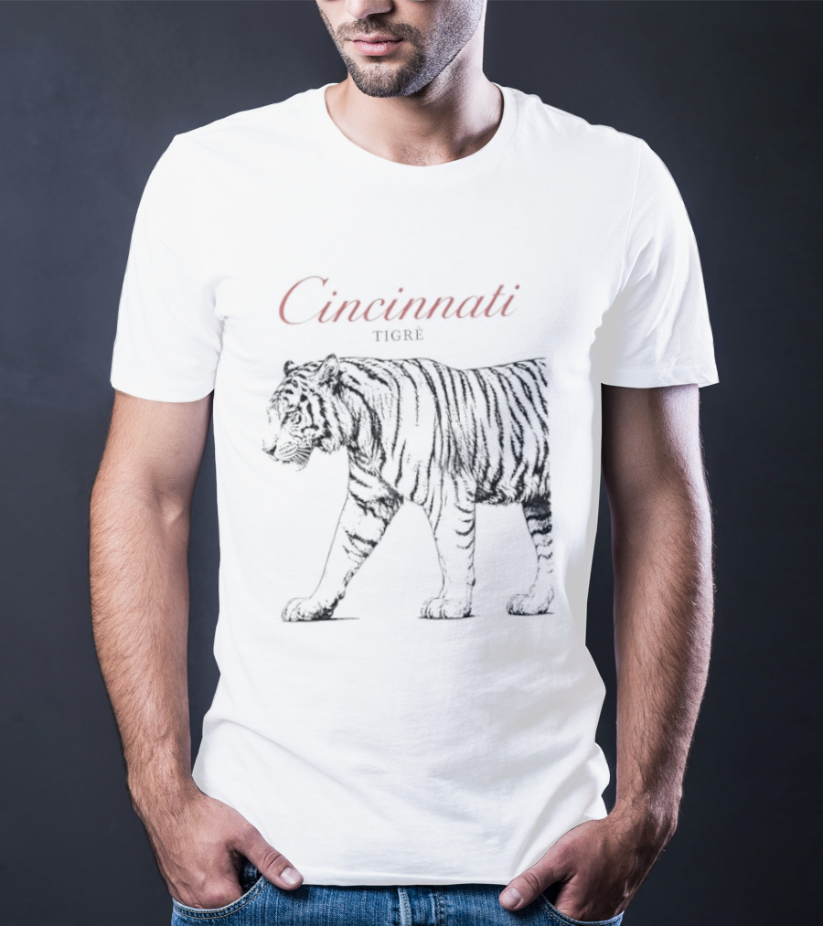 Cincinnati Tigre Cincinnati Bengals Football T-Shirt