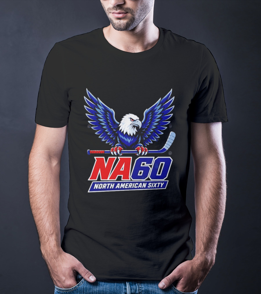 NA 60 North American Sixty Eagle Hockey T-Shirt