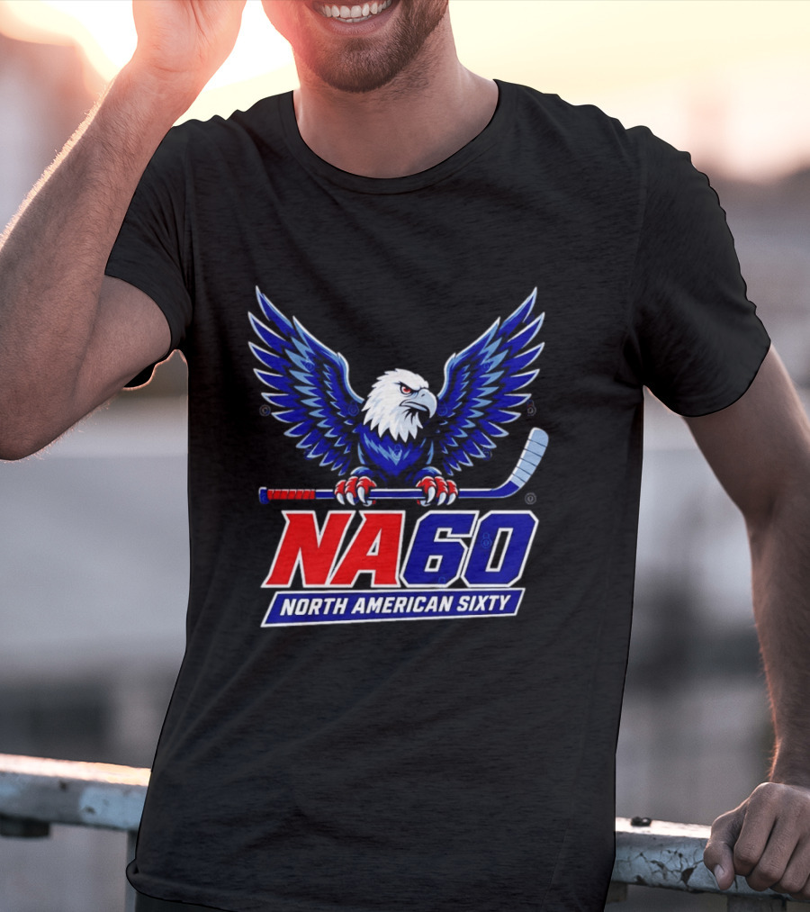 NA 60 North American Sixty Eagle Hockey T-Shirt