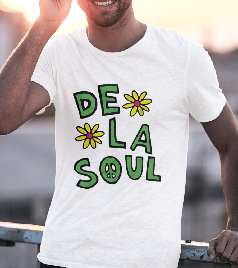 De La Soul 90s Daisy Age Hip Hop Rap Peace T-Shirt