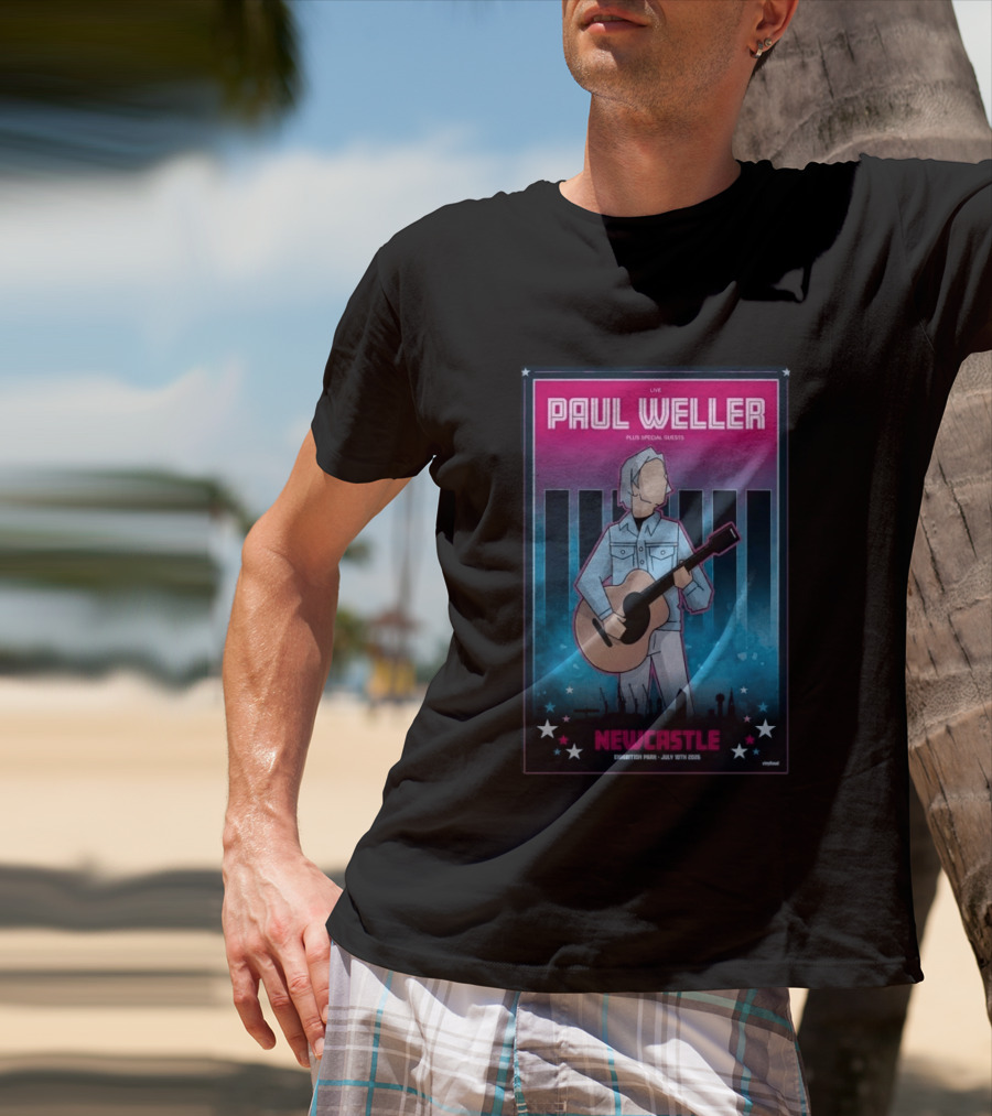 Paul Weller Live Newcastle Exhibition Park July 10 2026 Plus Special Guests T-Shirt