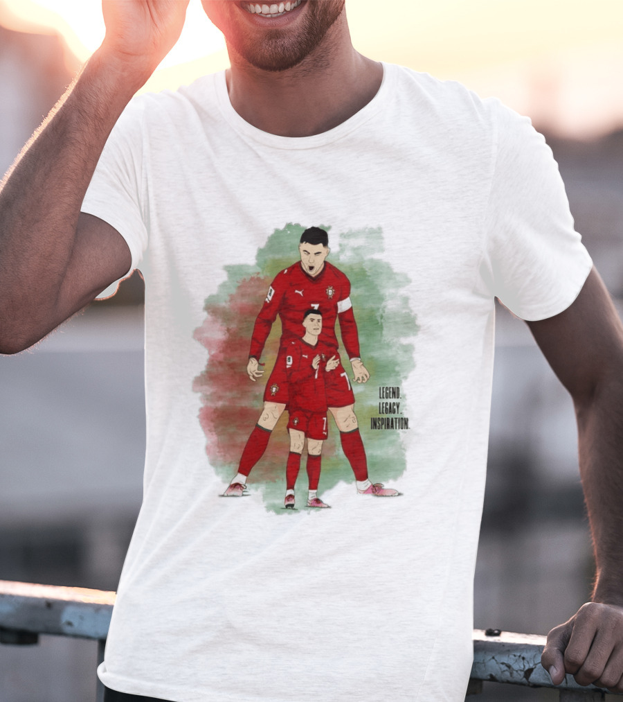 Portugal Cristiano Ronaldo 7 Legend Legacy T-Shirt