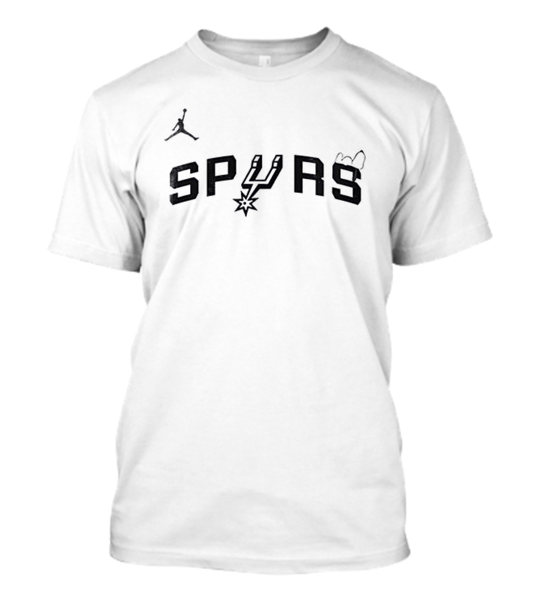 San Antonio Spurs Snoopy Peanuts Collaboration T-Shirt
