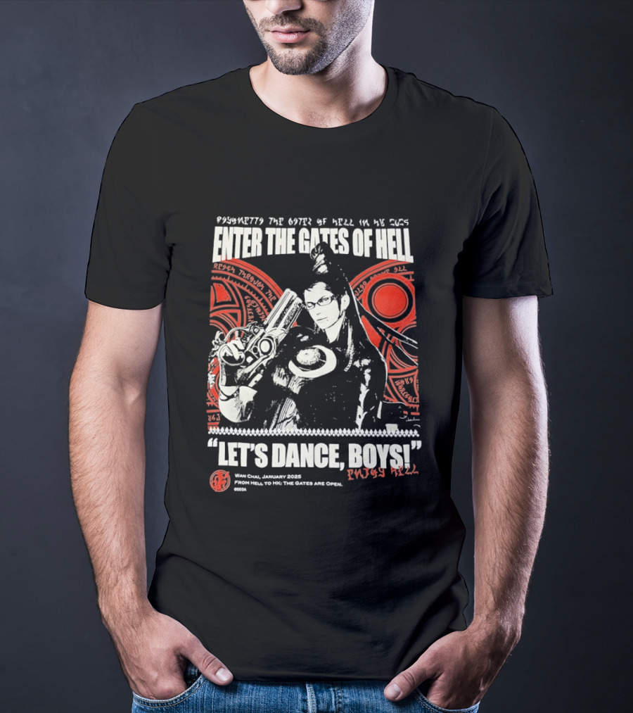Bayonetta Enter The Gates Of Hell Let's Dance Boys 2025 Wan Chai T-Shirt