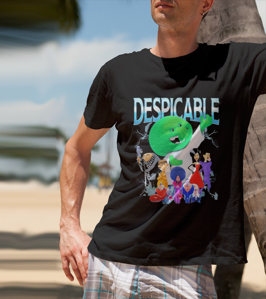 Despicable Me Featuring Gru Green Villain Group Villains T-Shirt