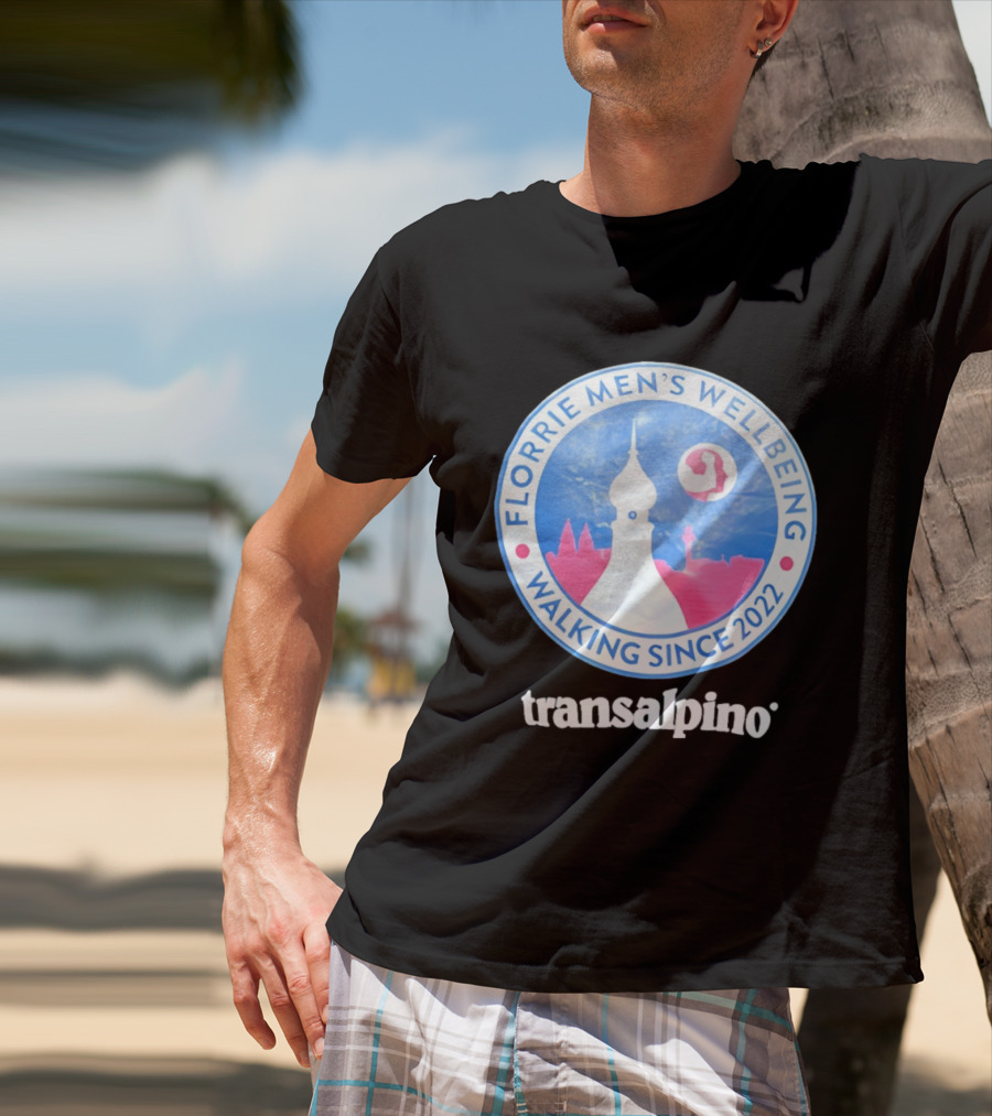 Florrie Men's Wellbeing Walking Since 2022 Transalpino T-Shirt
