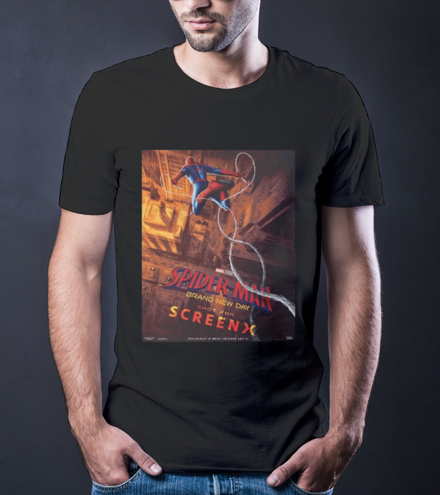 Spider Man Brand New Day Shot For ScreenX In Theaters July 31 2026 T-Shirt