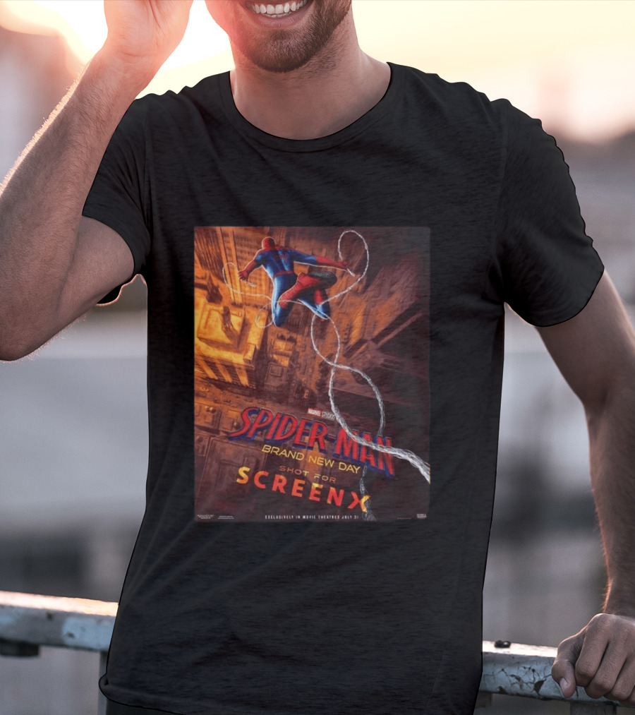 Spider Man Brand New Day Shot For ScreenX In Theaters July 31 2026 T-Shirt