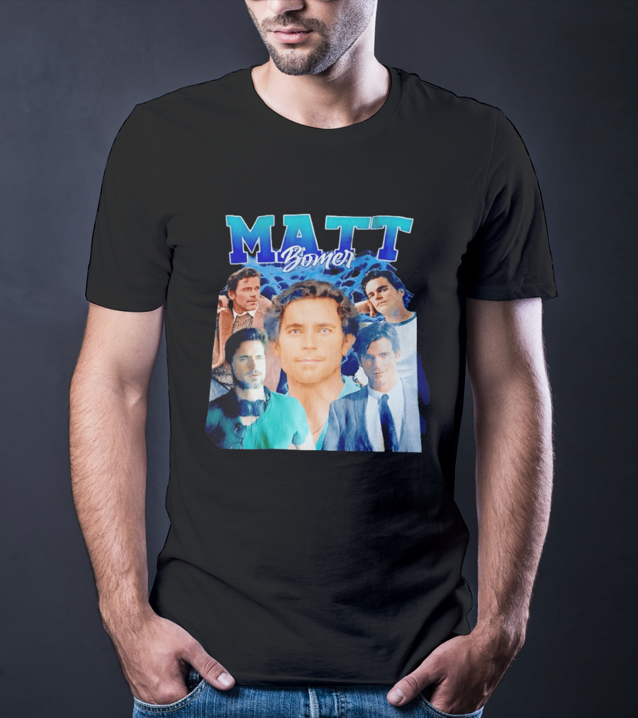 Matt Bomer Collage Actor Celebrity T-Shirt