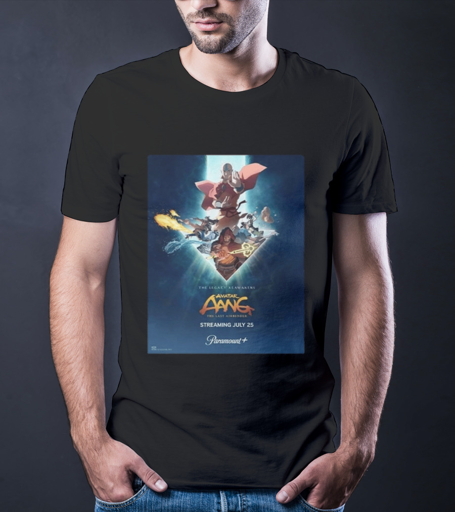 Avatar Aang The Last Airbender The Legacy Reawakens Streaming July 25 Paramount Plus T-Shirt