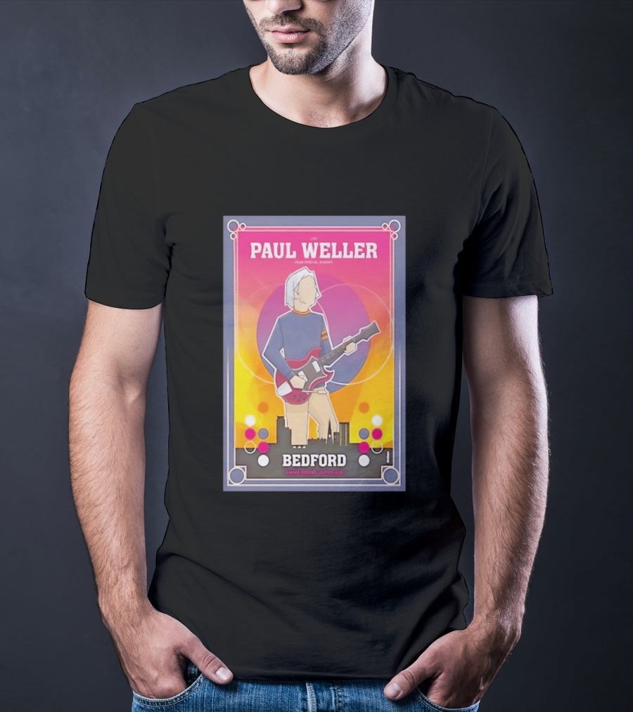 Paul Weller Live Plus Special Guests Bedford River Festival Summer Sessions 2023 T-Shirt