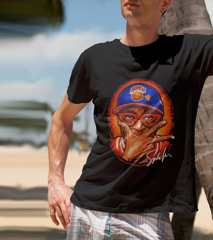 Spike Lee Knicks Basketball Fan T-Shirt
