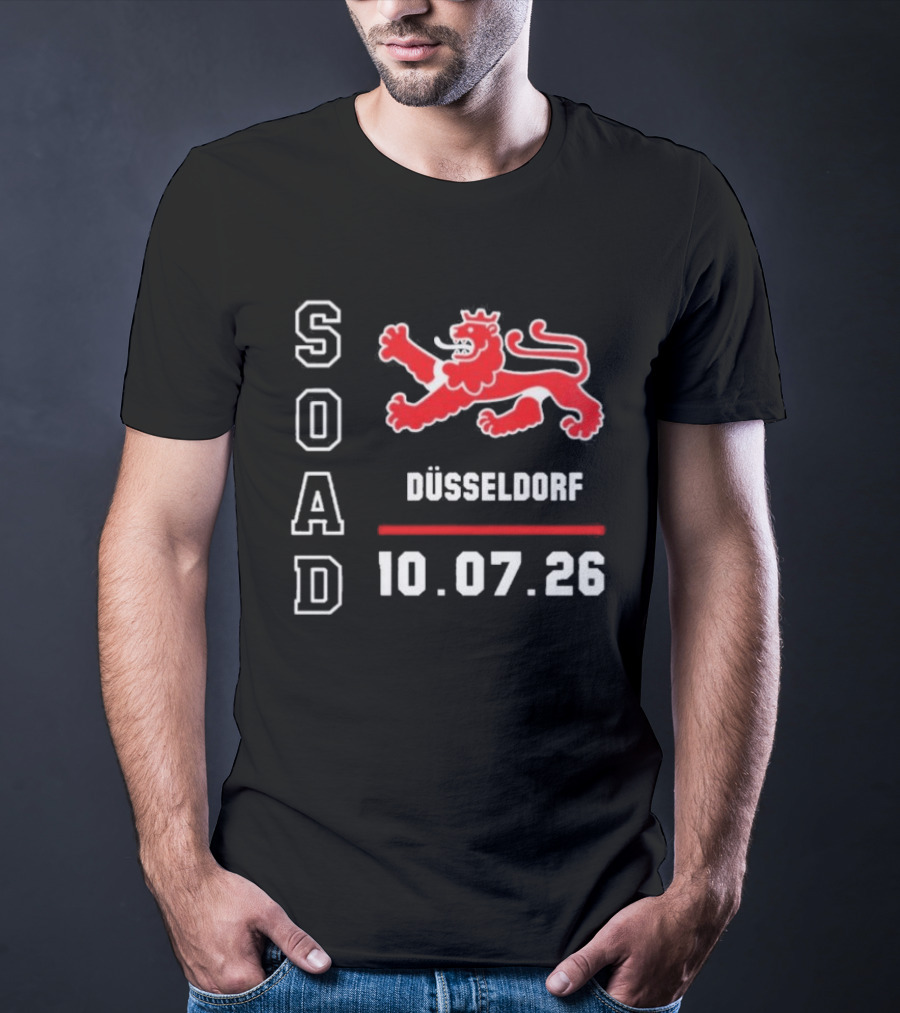 SOAD Düsseldorf 2026 Red Lion Event 10.07.26 T-Shirt