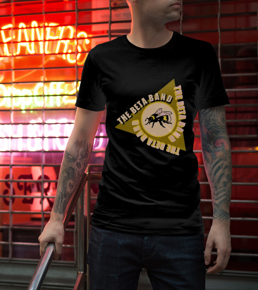 The Beta Band Triangle Honeybee Session T-Shirt