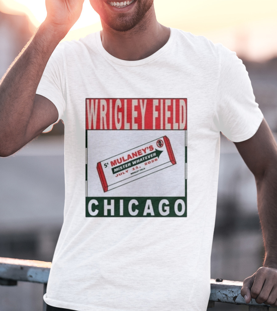 Wrigley Field Chicago John Mulaney Mister Whatever July 11 2026 T-Shirt