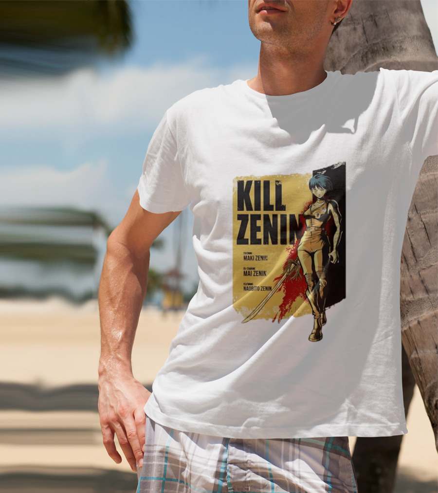 Kill Zenin Maki Mai Naobito Characters Anime T-Shirt