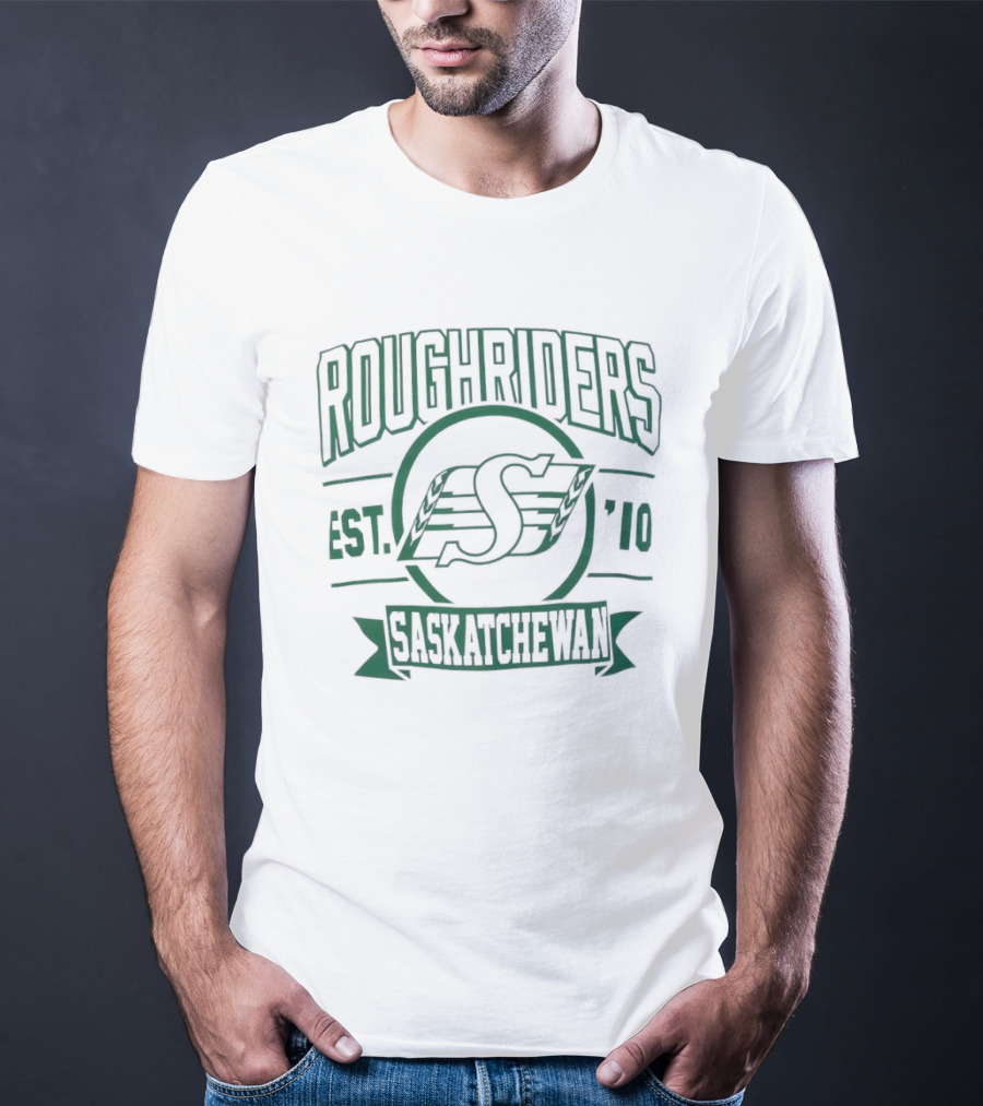 Saskatchewan Roughriders Est '10 CFL Canadian Football League T-Shirt
