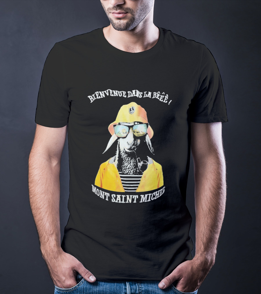 Bienvenue Dans La Beee Mont Saint Miche Vintage Sailor T-Shirt