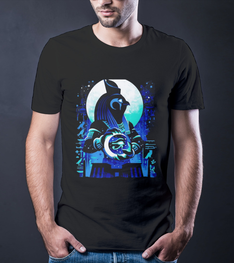 Eye Of Horus Egyptian Moon God Mythology Symbolism T-Shirt