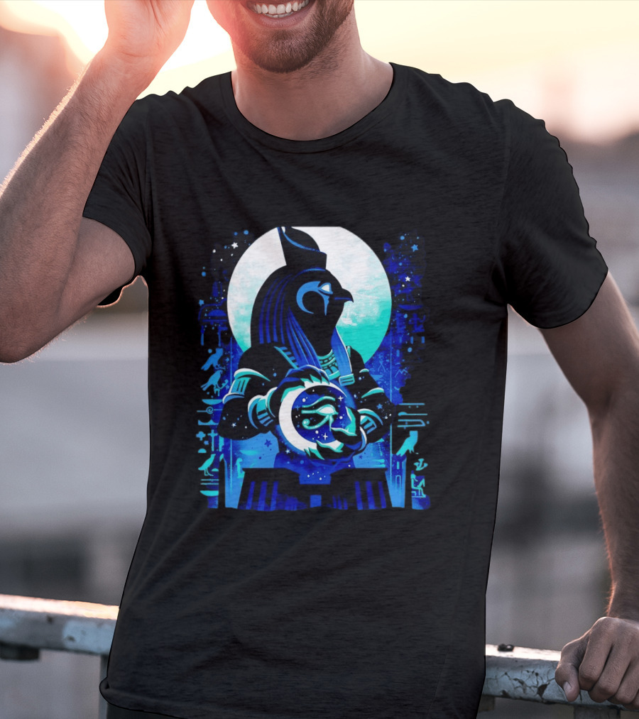 Eye Of Horus Egyptian Moon God Mythology Symbolism T-Shirt