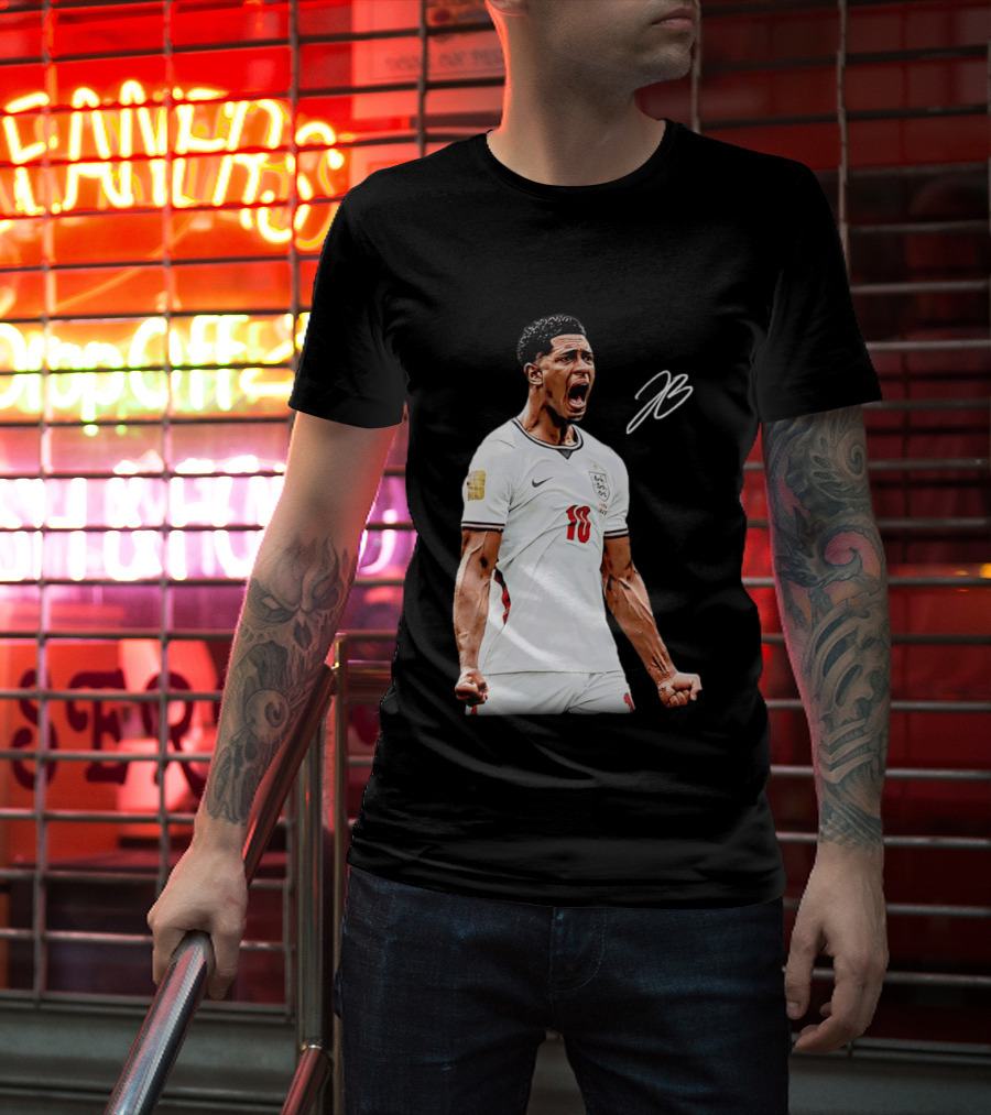 Jude Bellingham England Jersey JB Iconic Celebration T-Shirt