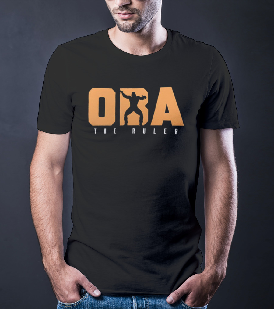 OBA The Ruler Silhouette Graphic Two Sided T-Shirt