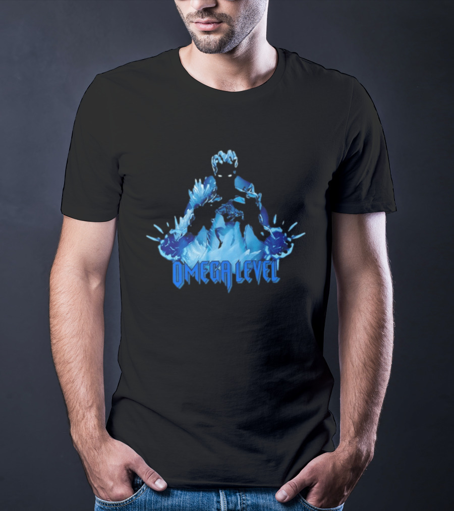 Omega Level Iceman X Men Marvel Mutant Ice Hero T-Shirt