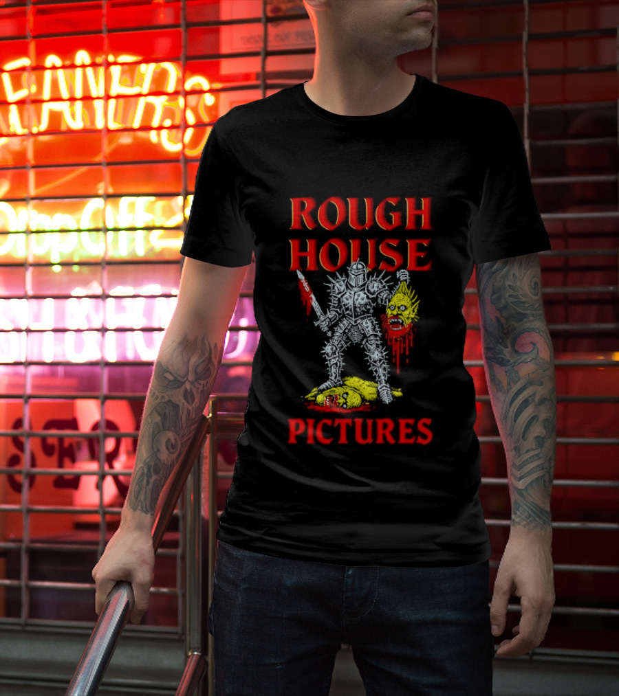 Rough House Pictures Knight Holding Severed Head T-Shirt