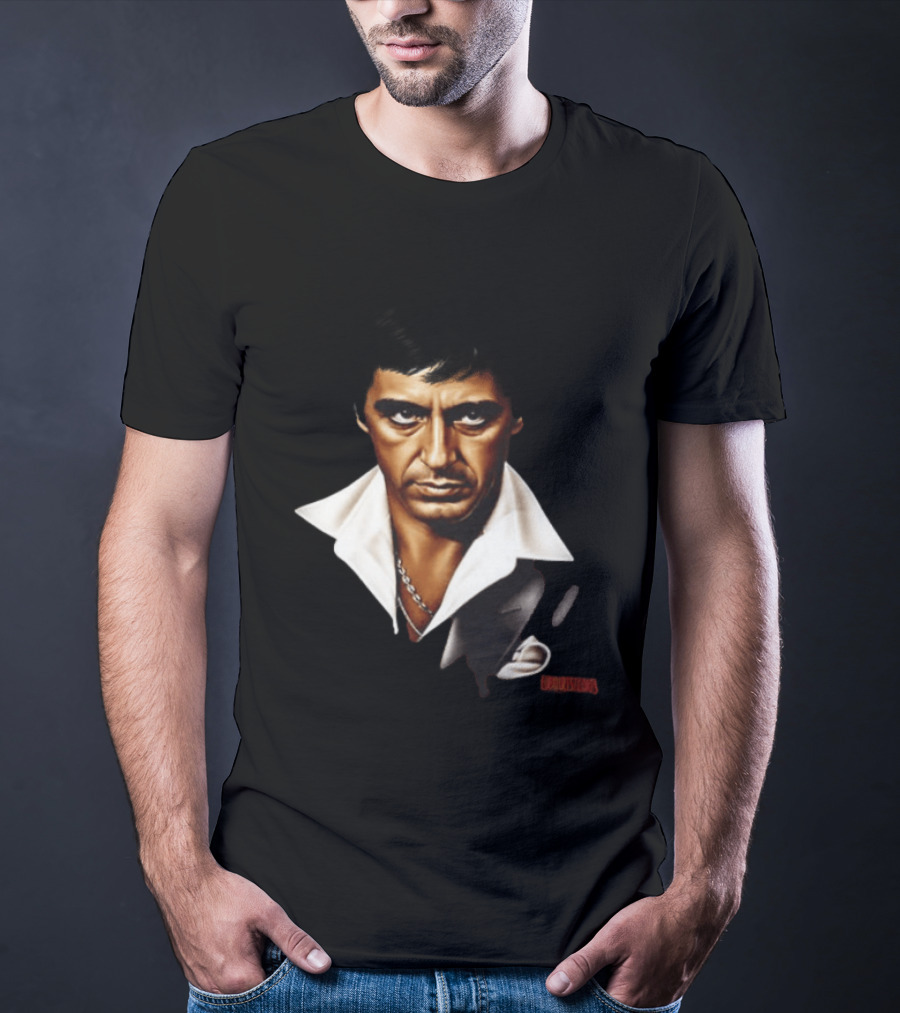 The World Is Yours Tony Montana Scarface 2 Sided T-Shirt