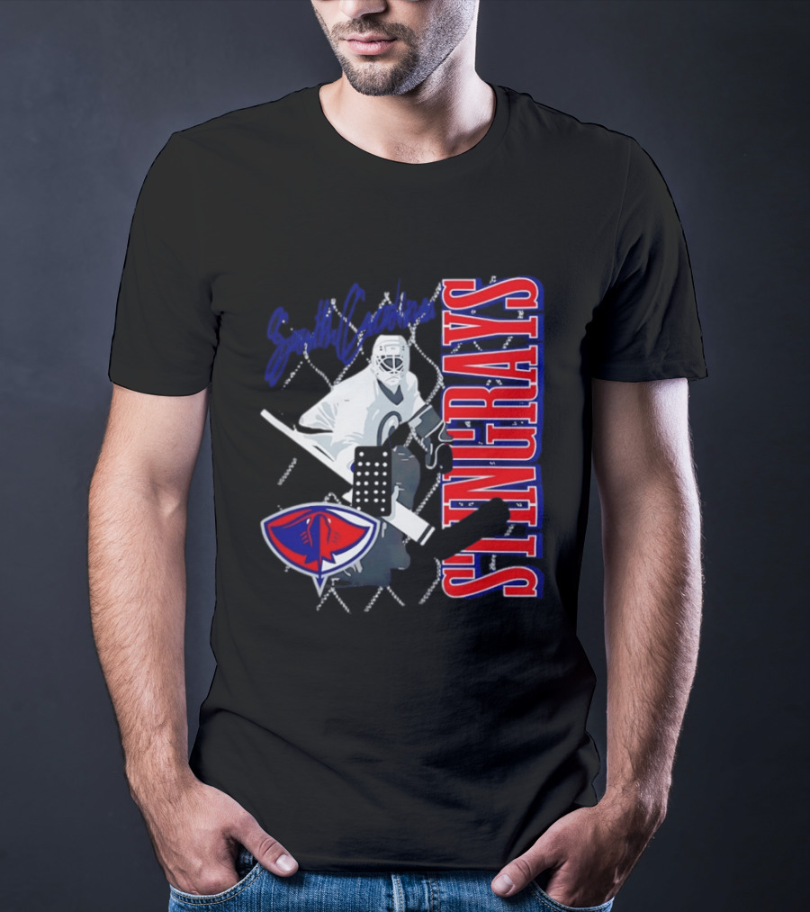 South Carolina Stingrays Hockey Goalie ECHL Team T-Shirt