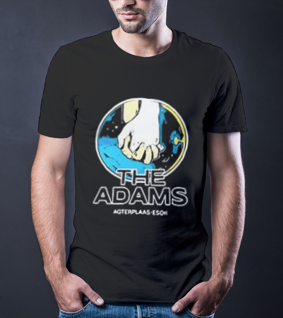 The Adams Agterplaas Esok Cosmic Handshake Global Unity T-Shirt