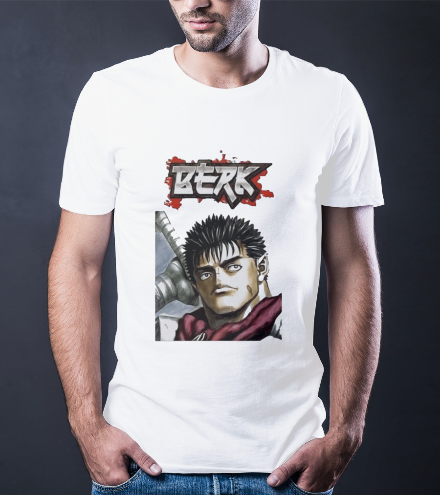 Berk Berserk Manga Guts Style Warrior T-Shirt