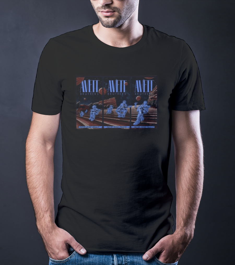 The Avett Brothers Red Rocks Amphitheatre Tour 2026 T-Shirt