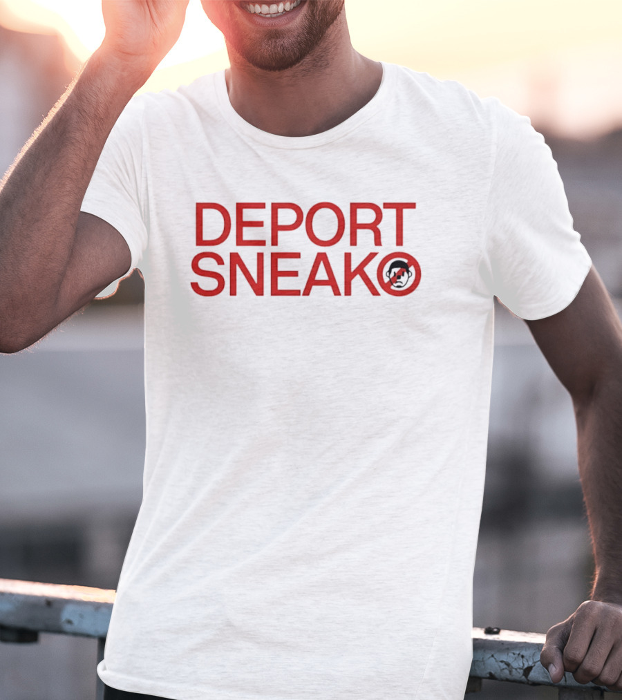 Deport Sneako Groyper Discussion T-Shirt