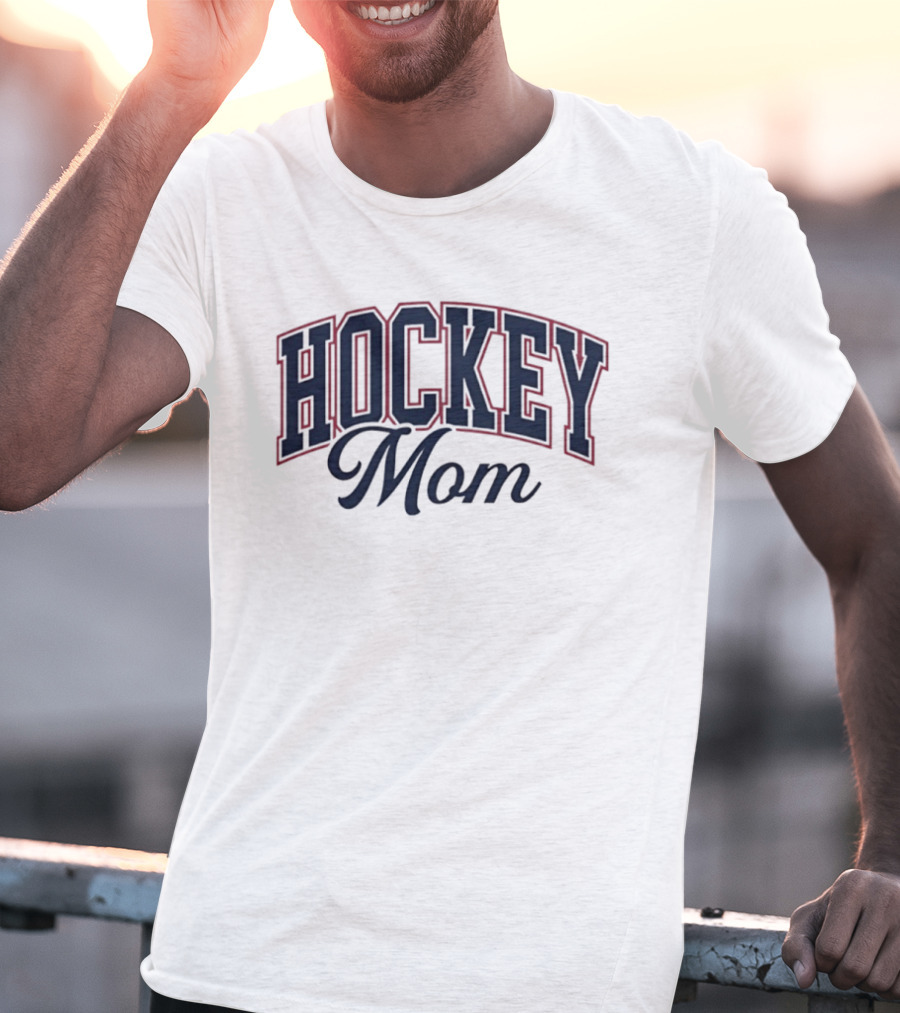 Hockey Mom 2026 Sports Fan T-Shirt