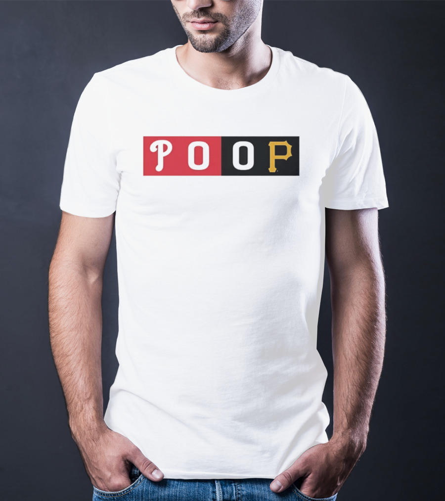POOP Joe Roderick Pittsburgh Pirates T-Shirt