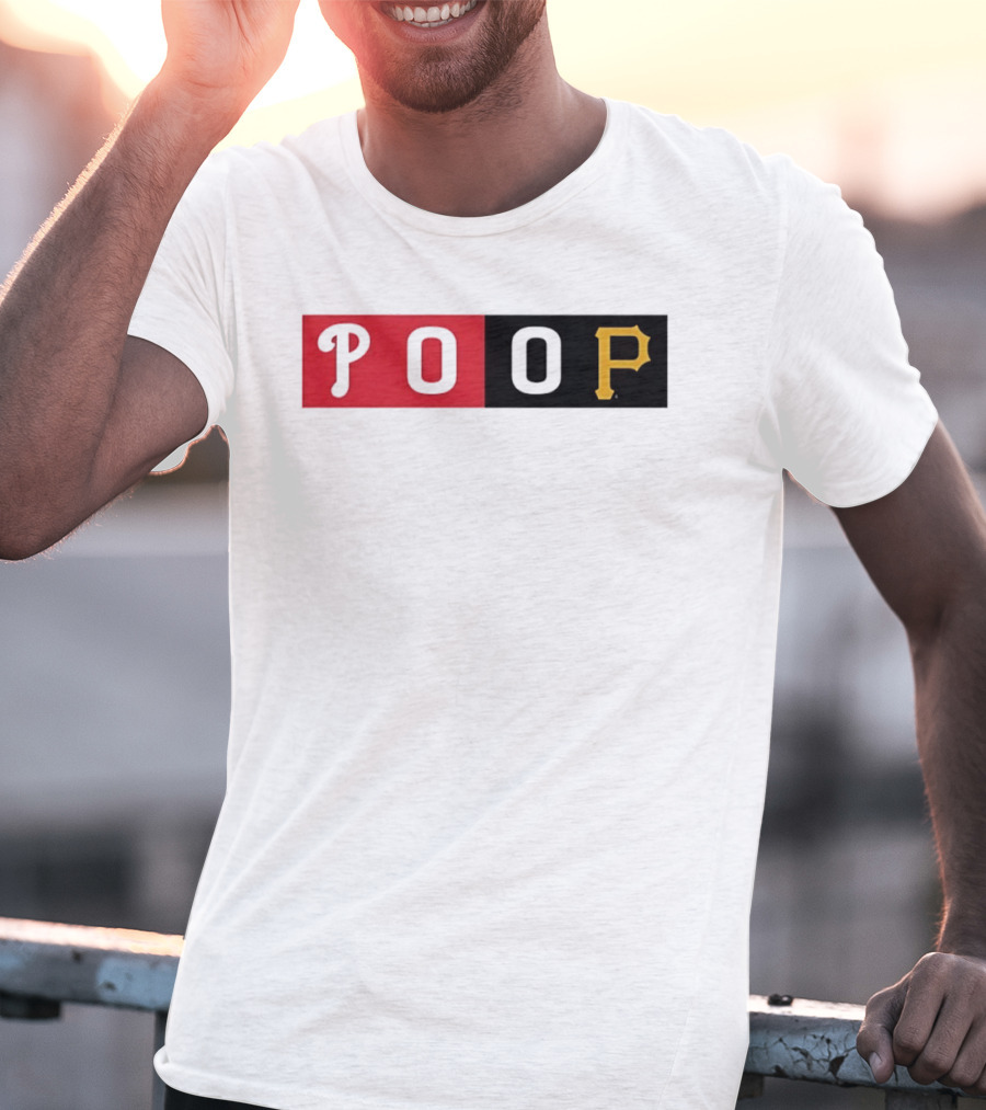 POOP Joe Roderick Pittsburgh Pirates T-Shirt