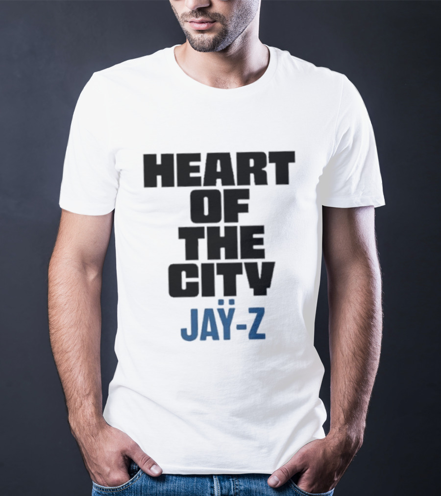 Heart Of The City Jay Z Hip Hop Rap Music T-Shirt