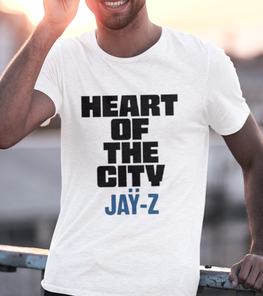 Heart Of The City Jay Z Hip Hop Rap Music T-Shirt