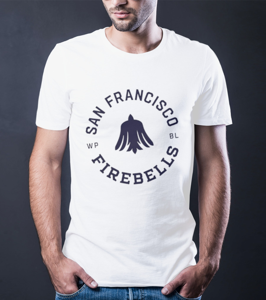 San Francisco Firebells WPBL Baseball T-Shirt